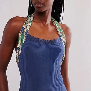 Free People Halter Body Suit NWT